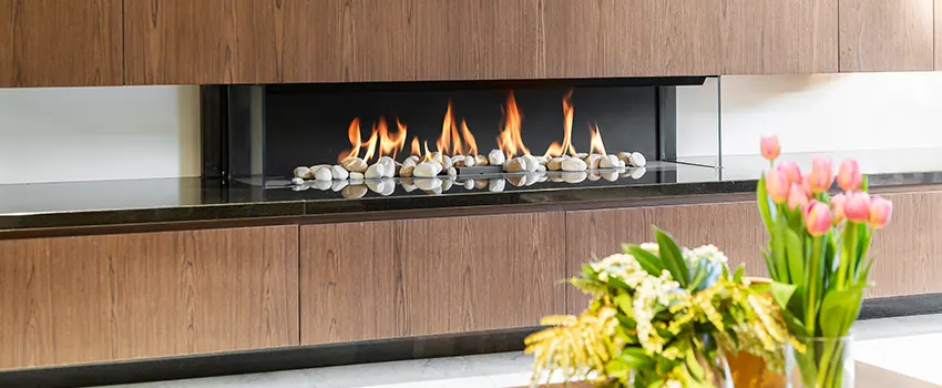 Double-height Fireplace Design Refurbishment in Schofield Barracks, Hawaii